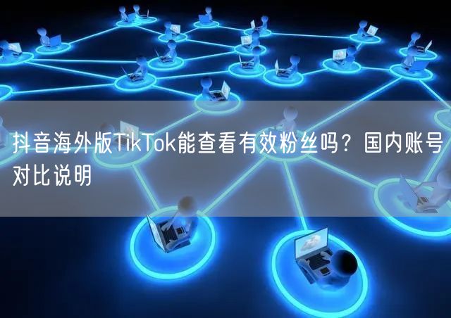 TikTok海外版有效粉丝查看指南：与国内抖音对比分析