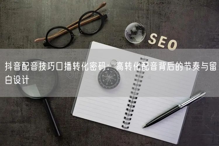 抖音配音技巧口播转化密码：高转化配音背后的节奏与留白设计